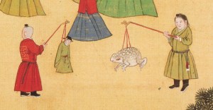 toad lantern, figure lantern