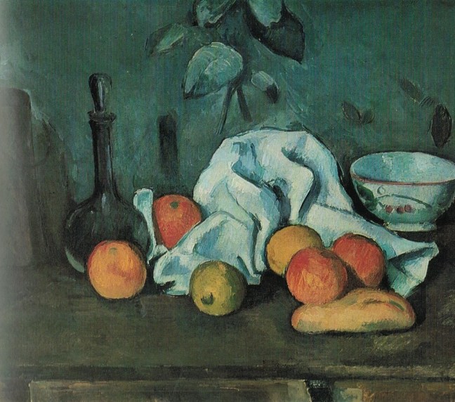 Paul Cézanne (1839 – 1906), Fruit, ca 1879-80, oil on canvas, 45 x 54 cm, The Hermitage