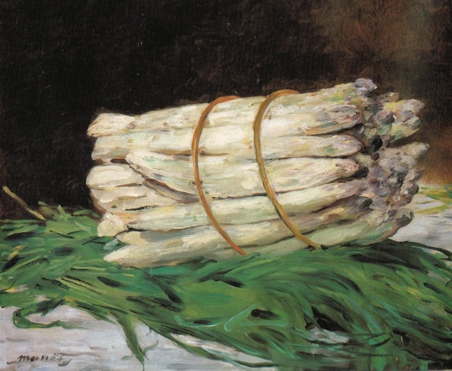 Manet, Bunch of Asparagus, oil on canvas, 46 x 55 cm, Wallraf-Richartz-Museum, Cologne